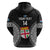 Custom Fiji Rugby Hoodie 2023 Fijian Tapa Pattern World Cup Black LT14 - Polynesian Pride