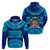 Personalised Fiji Hoodie Unique Fijian Tapa Pattern With Coat Of Arms LT14 - Polynesian Pride