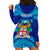 Personalised Fiji Hoodie Dress Unique Fijian Tapa Pattern With Coat Of Arms LT14 - Polynesian Pride