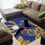 Nauru Angam Day Area Rug Naoero Frigate Bird Polynesian Pattern