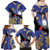 Nauru Angam Day Family Matching Off Shoulder Maxi Dress and Hawaiian Shirt Naoero Frigate Bird Polynesian Pattern