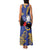 Nauru Angam Day Family Matching Tank Maxi Dress and Hawaiian Shirt Naoero Frigate Bird Polynesian Pattern