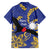 Nauru Angam Day Hawaiian Shirt Naoero Frigate Bird Polynesian Pattern