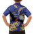 Nauru Angam Day Kid Hawaiian Shirt Naoero Frigate Bird Polynesian Pattern
