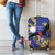 Nauru Angam Day Luggage Cover Naoero Frigate Bird Polynesian Pattern