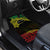 Personalised Nukuoro Atoll Car Mats Polynesian Tattoo Curves Reggae Version