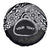 Personalised Pohnpei Nukuoro Micronesia Spare Tire Cover Polynesian Tattoo Curves Black Version