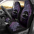 Personalised Pohnpei Nukuoro Micronesia Car Seat Cover Polynesian Tattoo Curves Purple Version