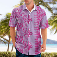 Purple Hibiscus Monstera Seamless Kakau Hawaii Hawaiian Shirt LT14 - Polynesian Pride