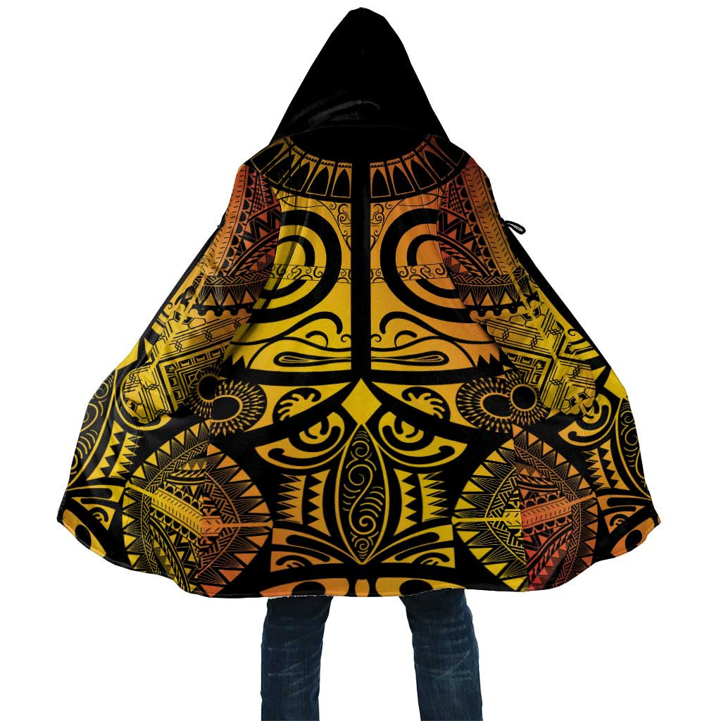 Marquesas Islands Cloak Marquesan Tattoo Yellow Gradient - Polynesian Pride