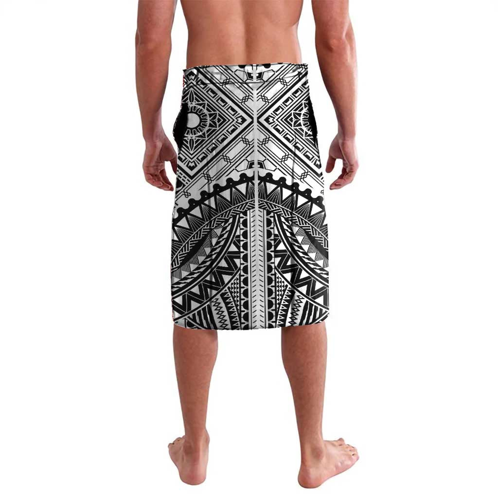 Marquesas Islands Lavalava Marquesan Tattoo Black White Color - Polynesian Pride