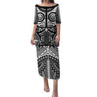 Marquesas Islands Puletasi Marquesan Tattoo Black White Color - Polynesian Pride