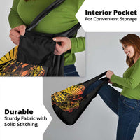 Gradient Marquesas Islands Grocery Bag Marquesan Matatiki Hammerhead Shark Patutiki - Polynesian Pride