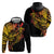 Gradient Marquesas Islands Hoodie Marquesan Matatiki Hammerhead Shark Patutiki - Polynesian Pride