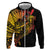 Gradient Marquesas Islands Hoodie Marquesan Matatiki Hammerhead Shark Patutiki - Polynesian Pride