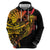 Gradient Marquesas Islands Hoodie Marquesan Matatiki Hammerhead Shark Patutiki - Polynesian Pride