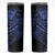 Blue Marquesas Islands Skinny Tumbler Marquesan Matatiki Hammerhead Shark Patutiki - Polynesian Pride