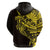 Yellow Marquesas Islands Hoodie Marquesan Matatiki Hammerhead Shark Patutiki - Polynesian Pride