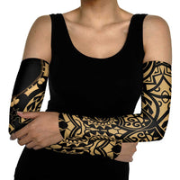 Austral Islands Arm Sleeves Tuhaa Pae Penu Stars Necklace Gold - Polynesian Pride