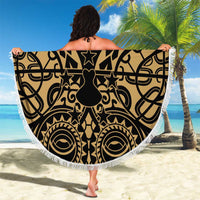 Austral Islands Beach Blanket Tuhaa Pae Penu Stars Necklace Gold - Polynesian Pride