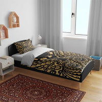 Austral Islands Bedding Set Tuhaa Pae Penu Stars Necklace Gold - Polynesian Pride