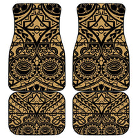 Austral Islands Car Mats Tuhaa Pae Penu Stars Necklace Gold - Polynesian Pride