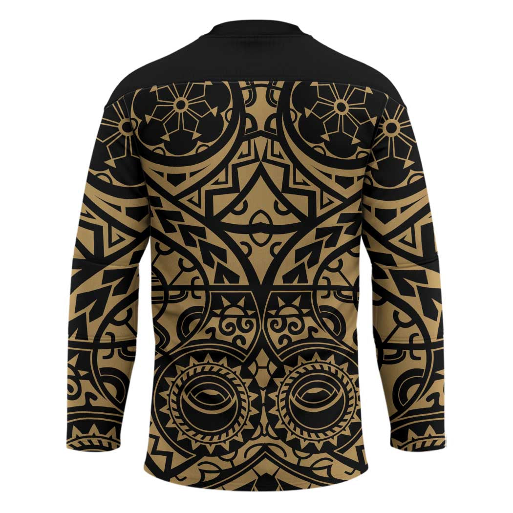Austral Islands Hockey Jersey Tuhaa Pae Penu Stars Necklace Gold - Polynesian Pride