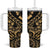 Austral Islands Tumbler With Handle Tuhaa Pae Penu Stars Necklace Gold - Polynesian Pride