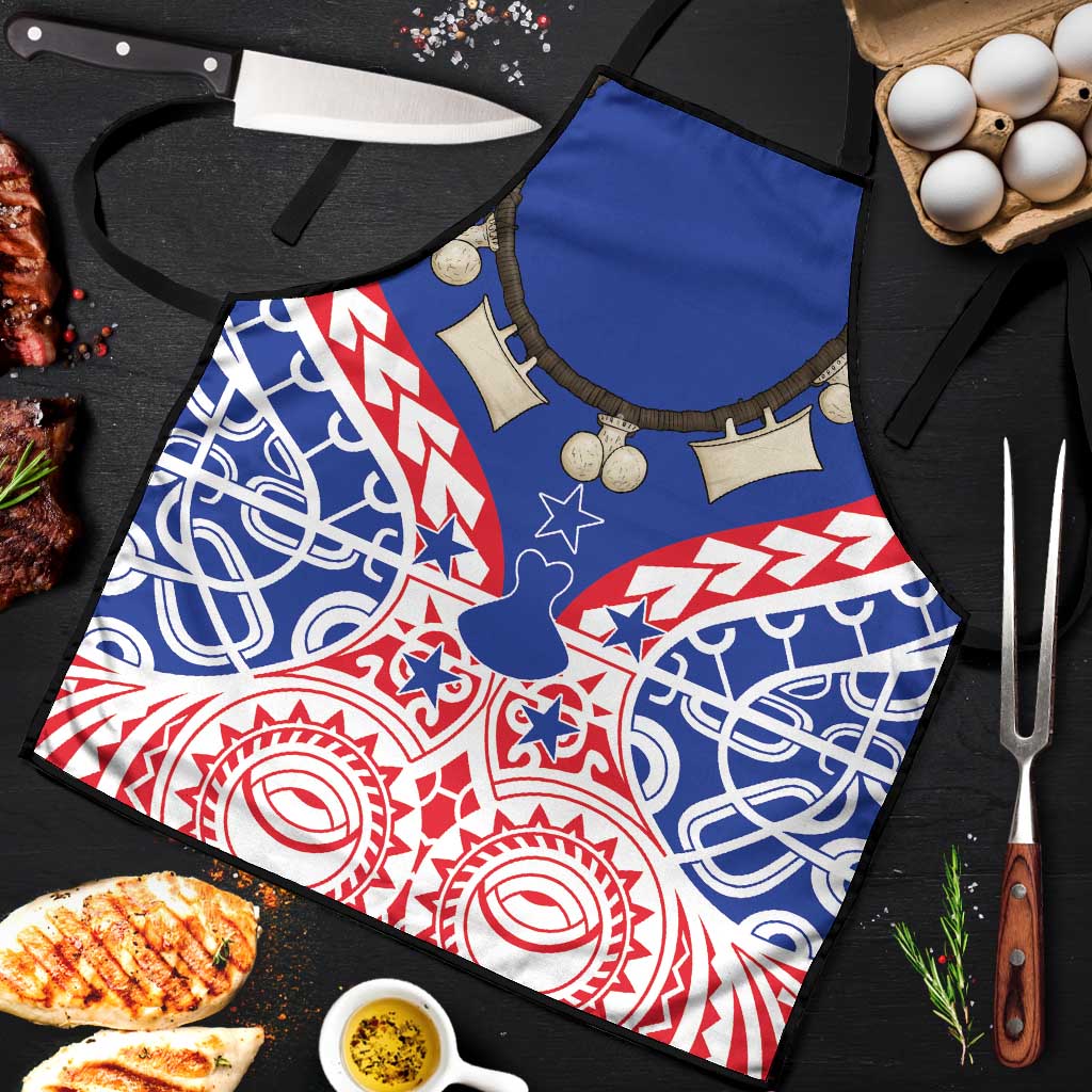 Austral Islands Apron Tuhaa Pae Penu Stars Necklace Red - Polynesian Pride