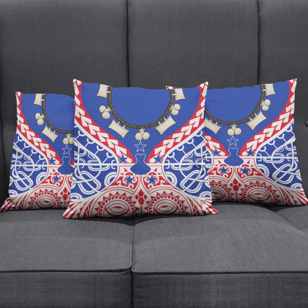 Austral Islands Pillow Cover Tuhaa Pae Penu Stars Necklace Red - Polynesian Pride
