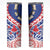 Austral Islands Skinny Tumbler Tuhaa Pae Penu Stars Necklace Red - Polynesian Pride