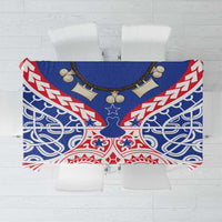 Austral Islands Tablecloth Tuhaa Pae Penu Stars Necklace Red - Polynesian Pride