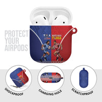 Toa Samoa Mate Ma'a Tonga Rugby Together AirPods Case LT14 - Polynesian Pride