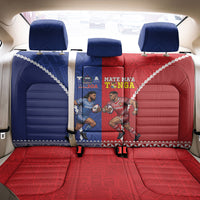 Toa Samoa Mate Ma'a Tonga Rugby Together Back Car Seat Cover LT14 - Polynesian Pride
