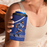 Toa Samoa Mate Ma'a Tonga Rugby Together 4 in 1 Can Cooler Tumbler LT14 - Polynesian Pride