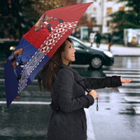 Toa Samoa Mate Ma'a Tonga Rugby Together Umbrella LT14 - Polynesian Pride