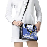 Personalised Samoa St Josephs College Shoulder Handbag Marist Brothers Samoan Pattern LT14 - Polynesian Pride