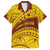 Personalised Samoa College Hawaiian Shirt Samoan Pattern LT14 Gold - Polynesian Pride