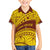 Personalised Samoa College Kid Hawaiian Shirt Samoan Pattern LT14 Kid Gold - Polynesian Pride