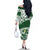 Personalised Samoa Faleata College Family Matching Off Shoulder Long Sleeve Dress and Hawaiian Shirt Samoan Pattern LT14 - Polynesian Pride