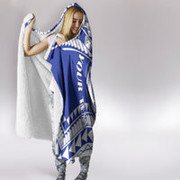 Personalised Samoa Safata College Hooded Blanket Samoan Pattern LT14 - Polynesian Pride