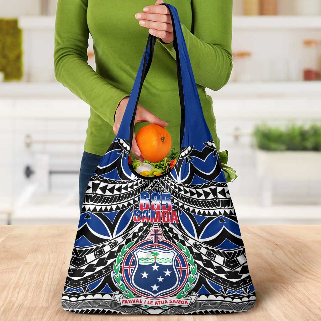 Samoa 685 Grocery Bag Samoan Coat Of Arms Simple Style
