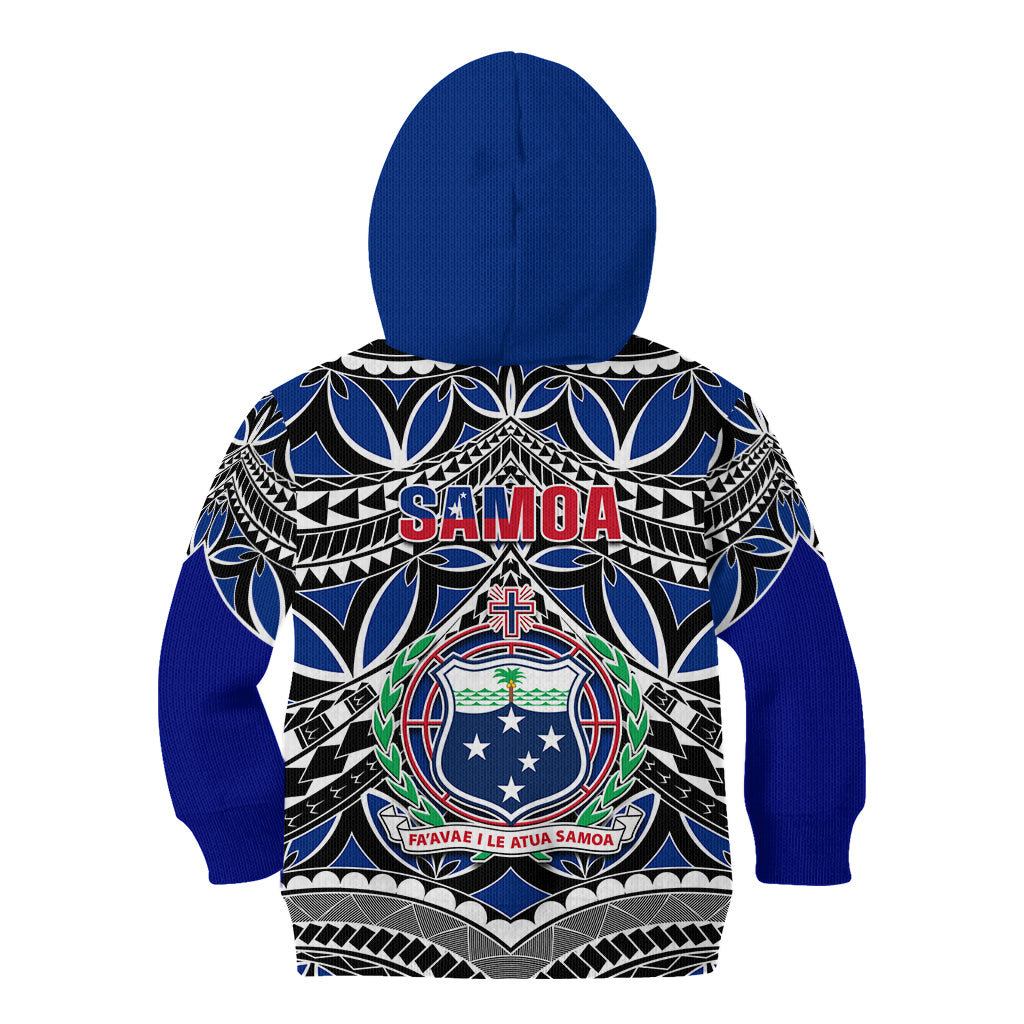 Samoa 685 Kid Hoodie Samoan Coat Of Arms Simple Style LT14 - Polynesian Pride