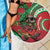 Mele Kalikimaka Hawaii Beach Blanket Mongoose Santa With Ohia Lehua