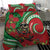 Mele Kalikimaka Hawaii Bedding Set Mongoose Santa With Ohia Lehua