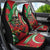 Mele Kalikimaka Hawaii Car Seat Cover Mongoose Santa With Ohia Lehua