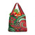 Mele Kalikimaka Hawaii Grocery Bag Mongoose Santa With Ohia Lehua