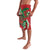 Mele Kalikimaka Hawaii Lavalava Mongoose Santa With Ohia Lehua