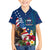 United States And Samoa Hawaiian Shirt USA Flag Eagle Mix Samoan Coat Of Arms LT14 - Polynesian Pride