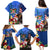 United States And Fiji Family Matching Puletasi Dress and Hawaiian Shirt USA Flag Eagle Mix Fijian Coat Of Arms Tapa Pattern LT14 - Polynesian Pride